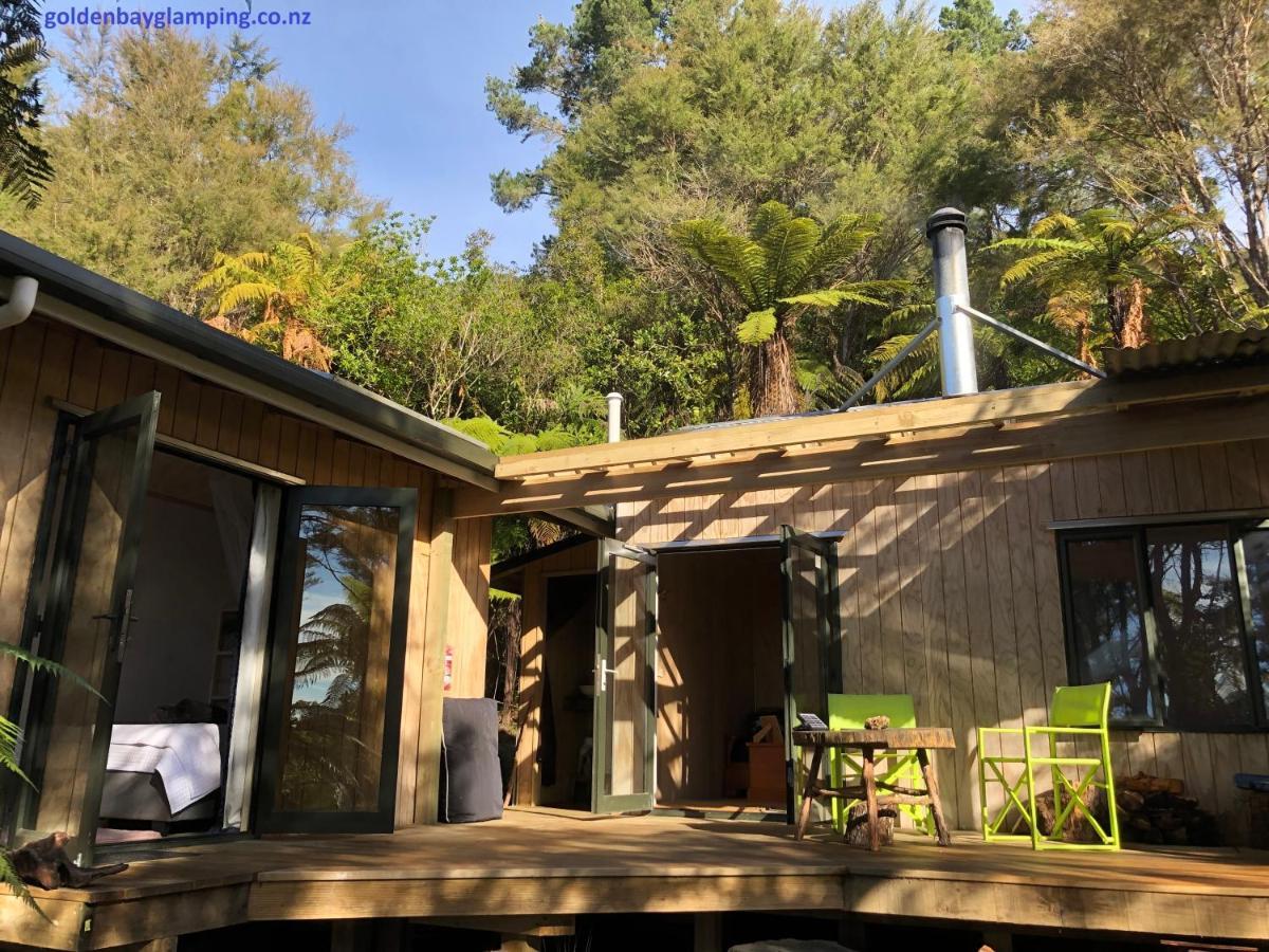 Golden Bay Glamping Hotel Takaka Buitenkant foto