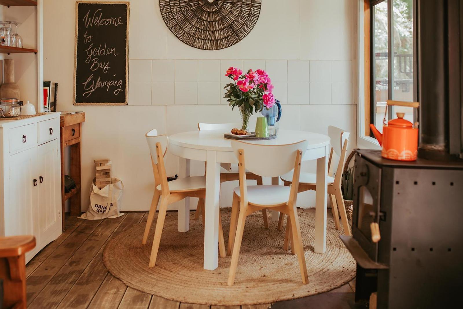 Golden Bay Glamping Hotel Takaka Buitenkant foto