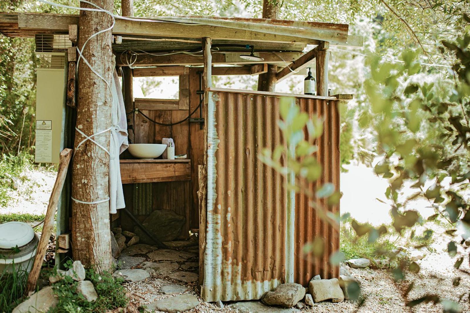 Golden Bay Glamping Hotel Takaka Buitenkant foto